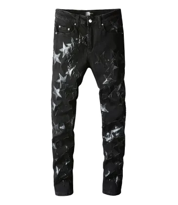 AMIRI Black Jeans with Stars #A25603