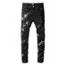 AMIRI Black Jeans with Stars #A25603