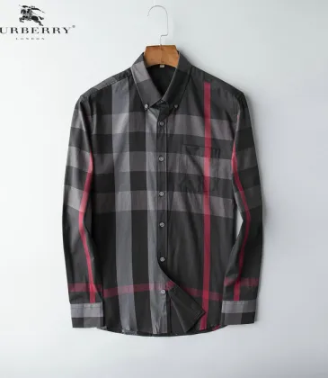 Burberry Shirts for Men's Burberry Long-Sleeved Shirts #9125016