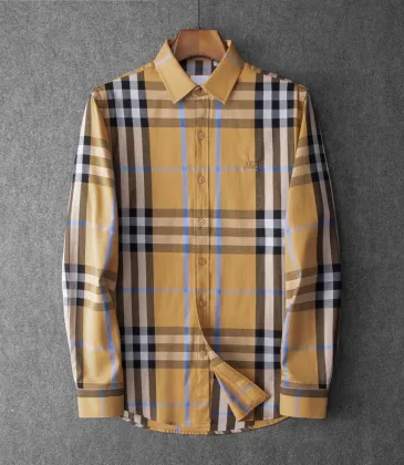 Burberry Shirts for Men's Burberry Long-Sleeved Shirts #999925500