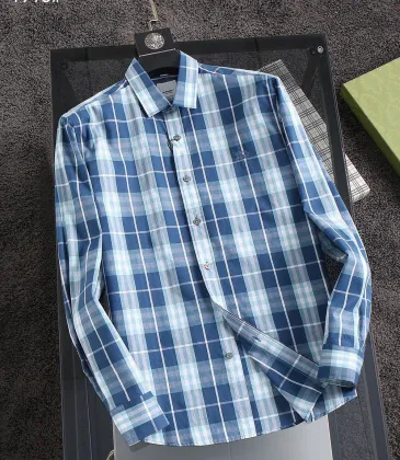 Burberry Shirts for Men's Burberry Long-Sleeved Shirts #A29125