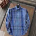 Burberry Shirts for Men's Burberry Long-Sleeved Shirts #A29142