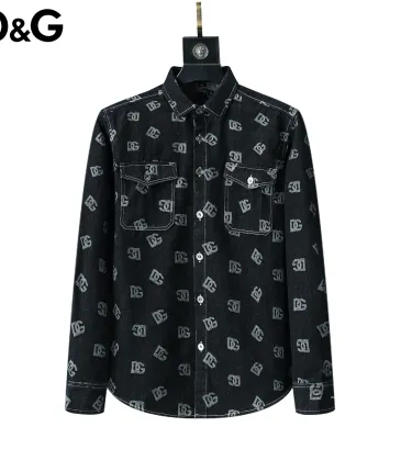 D&amp;G Shirts for D&amp;G Long-Sleeved Shirts For Men #A30930