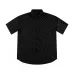 Louis Vuitton Black short sleeve shirt for men #A41974