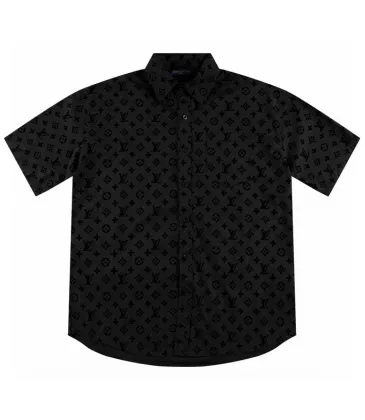  Black short sleeve shirt for men #A41974