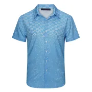 Louis Vuitton Shirts for Louis Vuitton Short sleeve shirts for men #999924537