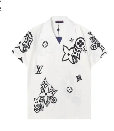 Louis Vuitton Shirts for Louis Vuitton Short sleeve shirts for men #999924926