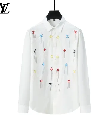 Louis Vuitton Shirts for Louis Vuitton long sleeved shirts for men #A27573