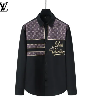 Louis Vuitton Shirts for Louis Vuitton long sleeved shirts for men #A27576