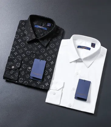 Louis Vuitton Shirts for Louis Vuitton long sleeved shirts for men #A29993