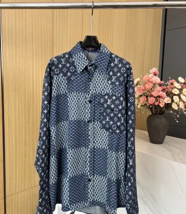 Louis Vuitton Shirts for Louis Vuitton long sleeved shirts for men #A40232