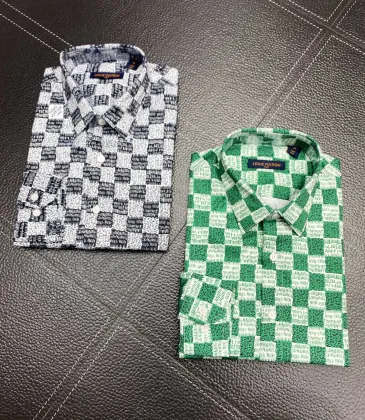 Louis Vuitton Shirts for Louis Vuitton long sleeved shirts for men #A41132