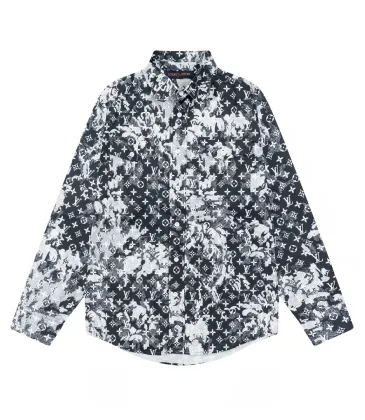 Louis Vuitton Shirts for Louis Vuitton long sleeved shirts for men EUR #A29077