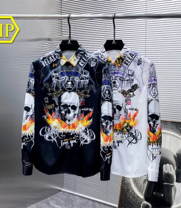 PHILIPP PLEIN Long-Sleeved Shirts for men #A36995