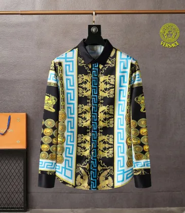 Versace Shirts for Versace Long-Sleeved Shirts for men #999901884