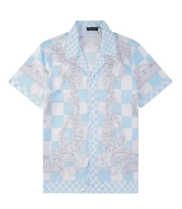 Versace Shirts for Versace Shorts-Sleeveds Shirts For Men #A36664