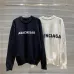 Balenciaga Front and back Logo letters Sweaters for Men #A39313