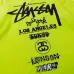  Stussy SS23 World Tour Series Alphabet Print Unisex Short Sleeve T-shirt #A33152