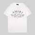 Amiri T-shirts S-3XL White/Black 100KG #A23166