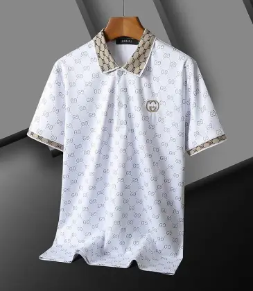 Gucci GG Polo Shirt for Men White #A38614