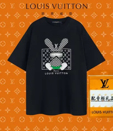 Louis Vuitton T-Shirts AAA Quality White/Black #A26309