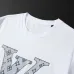 Louis Vuitton T-Shirts Black/White M-4XL #A22893