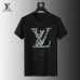 Louis Vuitton T-Shirts Black/White M-4XL #A22893