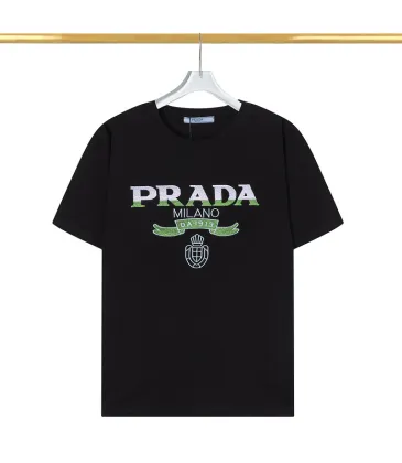 Prada AAA T-Shirts White/Black #A26310