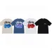 Stussy 2024 New Summer Collection Dice and Alphabet Print Loose Half Sleeve Stussy T-shirt for Men and Women, 230g Pure Cotton Tubular Fabric, Sizes S-XXL #A33191