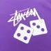 Stussy Dice Print Unisex Short Sleeve T-shirt #A33171