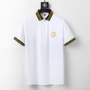 Versace Polo Shirts Men White/Black #99901669