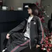 Adidas x Gucci  Black Unisex Tracksuit #A34243