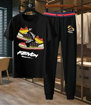 Fendi Tracksuits for Fendi Short Tracksuits for men #A25736