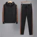 Fendi Tracksuits for Men's long tracksuits Black/White #99900671