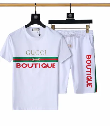 Gucci Tracksuits for Gucci short tracksuits for men #A21753