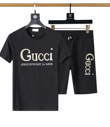 Gucci Tracksuits for Gucci short tracksuits for men #A21757