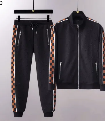 Louis Vuitton tracksuits for Men long tracksuits #A26011