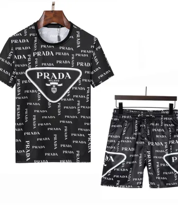 Prada Tracksuits for Prada Short Tracksuits for men #999922719