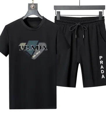 Prada Tracksuits for Prada Short Tracksuits for men #A22492