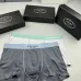 PRADA Underwears for Men Soft skin-friendly light and breathable (3PCS) #A37468