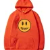 Drew house smiley face print men's hip hop Hoodie men's sports long sleeve trendy solid color Hoodie #99904919