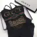 Gucci black cat one-piece swimming suit diamante #9120026