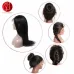 Human hair wigs Front lace human wig headgear 150% density #999914450