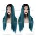 New European and American Wigs Women's Front Lace Chemical Fiber Long Straight Hair Wig Manufacturers Spot Wholesale 26 inches #99906985