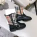 Burberry double zipper children's leather boots #A31265