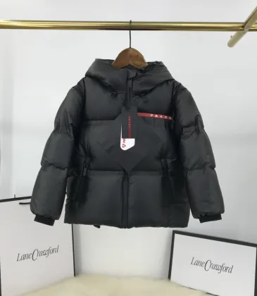 Prada Long Down Coats Kids #A26985