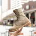 Military boots suede cowboy boots cowhide outdoor boots England Martin boots rhubarb shoes men's tooling #99905241