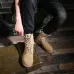 Military boots suede cowboy boots cowhide outdoor boots England Martin boots rhubarb shoes men's tooling #99905241