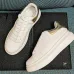 Alexander McQueen Shoes for Men's McQueen Sneakers White Shining golden #99874469