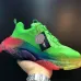 New Balenciaga 17FW Triple S Sneakers Mens Women Casual Shoes Triple S Clear Sole White Green Black Red Rainbow Sports Outdoor Dad Shoe #9875178